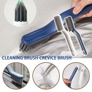 Multifunctional 2 IN 1 Floor Seam Brush Bathroom Cleaning Window Gap Dust Brush Tile Floor Gap Cleaning Brush