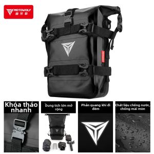 MOTOWOLF | Túi đựng đồ cho xe máy chống nước tháo lắp nhanh