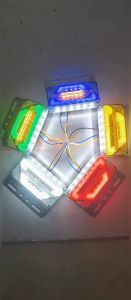 Truck/Lori LED Side Lamp 12-24V Colorful Side Light Marker Aksesori Lori Lampu