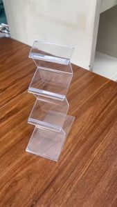 ชั้นวางโชว์กระเป๋า ชั้นวางโทรศัพท์ ชั้นวางPopmart ชั้นวางอเนกประสงค์ ยาว 7 ซม. วัสดุเป็น PVC