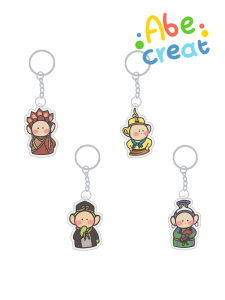 Acrylic Baby Keychain: A Journey to the West-Inspired Creative Accessory