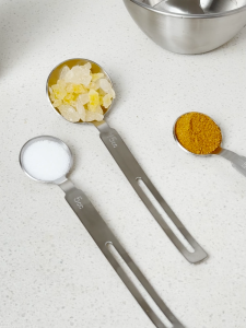 304 Stainless Steel Long Measure Spoon / 2pcs / 5ml+15ml