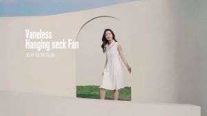 พัดลมคล้องคอ พัดลมพกพาชาร์จ พัดลมแบตไร้สาย พัดลมห้อยคอ พัดลมคอ แอร์คล้องคอ พัดลมติดตัว wearable fan