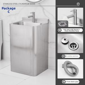 DADIAN | Stainless Steel Outdoor Stand-alone Wash Basin