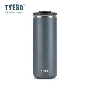TYESO | TYESO 600ML Outdoor Sport Vacuum Flask Stainless Steel Thermos Bottle Travel Insulated Cup Keeps Cold and Heat Thermal Mug