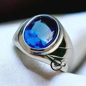 CINCIN BATU BLUE KING SAFIER CUTTING BAWAH SUPER KUALITAS