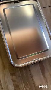 Hot Stainless Steel Lunch Box for Kids and Adults Leak-Proof Bento Box Travel Food Meal Prep Container Dishwasher Safe