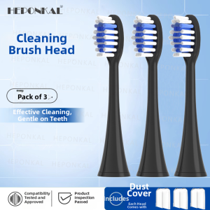 Soft Bristle Electric Toothbrush Head Replacement for SORO Noite X6 Adult Oral Care Cleaning Brush Head Dental Hygiene