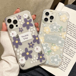Phone Case for Vivo V60 Lite V60lite V50 Lite V30e 5g New 2025 Beautiful Flower Pattern Shockproof Clear Soft Silicone Casing for Vivov60lite 5g for Girl Phone Cover Case