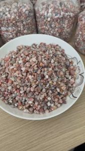 Bịch Sỏi Hồng 1 Kg size 4 - 6 mm trang trí hồ cá cảnh rải mặt sen đá chậu cây để bàN