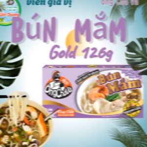 [COMBO 5 HỘP 126GR] VIÊN GIA VỊ BÚN MẮM GOLD ÔNG CHÀ VÀ