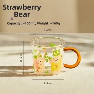 CAROTE | High Aesthetics Handle Glass Cup