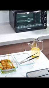 Heat-Resistant Glass Baking Tray Steamed Fish Tray Microwave-Safe Heating Utensils