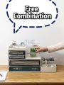 THE Office Desktop File Storage Organizer Office Document File Rack Office Table Drawer Organizer. 