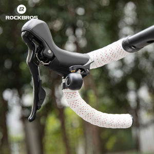 ROCKBROS Bike Bell Lightweight Warning Portable Handle-Bending Bicycle Horn Easy Installation Practical Mini Commuting Safety Road Bike Accessory