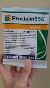 PROCLAIM 5 SG INSEKTISIDA PENGENDALI HAMA | PROKLEM INSEKTISIDA