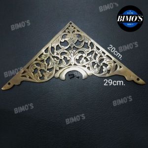 Siku Meja Antik 20cm x 20cm x 29cm Siku Sudut Meja Ornamen Meja Ukir