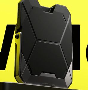 i-Blason for MagSafe Wallet with Stand Mag-netic Wallet for iPhone 6 Cards Holder RFID Blocking Metal Lock Cover Extra Mag-netic Pad Phone Credit Card Holder for iPhone 17/16/15/14/13/12