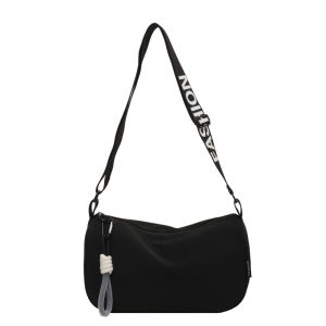 Waterproof Oxford Cloth Dumpling Bag Womens Large Capacity Lightweight Crossbody Bag Quirky Design Versatile Sporty Casual Bag