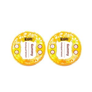 Kuzi Kiskis Loquat Soft Candy Antique Flavor Kumquat Lemon Mint Soft Candy Douyin Online Influencer Candy Casual Snack