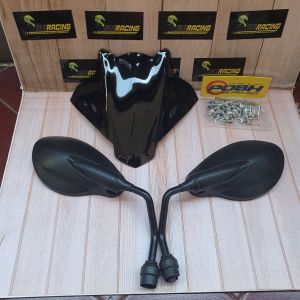 PAKET FULL VISOR CARBON PLUS SPION JUPITER MX 135