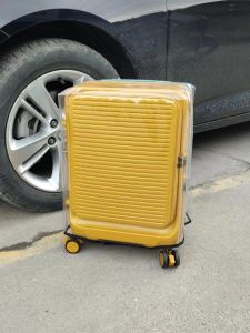 Rakutabi Special Thickened Transparent Crystal PVC Trunk Cover 50 Silk Scratch-Resistant Abrasion Resistant 20-Inch 24-Inch Dust Proof Box Trunk Cover