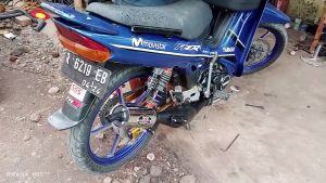 Knalpot Fizr Fiz R F1zr R1 Racing Body Hitam Tameng Standar Racing