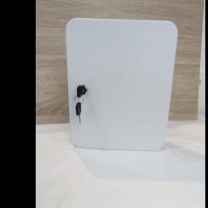 56Key Slots Metal Cabinet Key Holder Box Metal Key Box Wall Home Storage Box Kotak Kunci