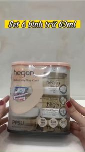 Bình trữ sữa Hegen 60ml/ 150ml/ 240ml (có tách lẻ)