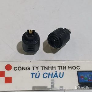 Đầu chuyển âm thanh Toslink Optical Audio / Chuẩn 3.5 ly Mini Toslink Cái ra Optical Toslink Đực