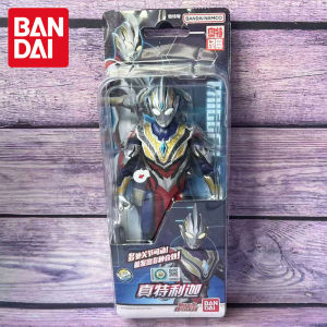 Bandai Ultraman Action Figure Sound Producing Super Posable Boy Toy Gift Collectible Model Robot Assembly Building Blocks