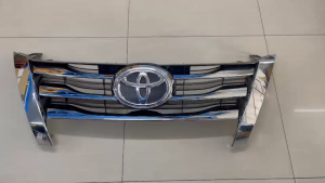 หน้ากระจัง TOYOTA FORTUNER ปี2015-2020 (คิ้วชุบ - พร้อม โลโก้) แท้ศูนย์