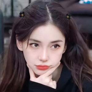 Small Tea Rose Hair Clip Baby Diamond Water Flower Side Princess Bangs Claw Hair Accessories Korean Style Fresh out Fashion