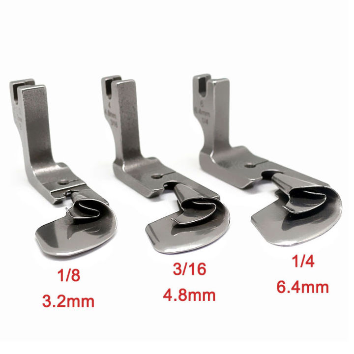 Hemming Presser Foot Industrial SingleNeedle Domestic Sewing Machine