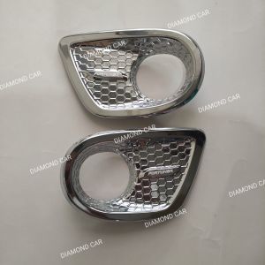 Ring foglamp chrome hitam doff Fortuner lama 2005-2011