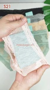 [Mã S21] Quần Lót Nữ Ren Đính Nơ Siêu Thoáng Mềm Mại Kháng Khuẩn 2921 (GIAO MÀU NGẪU NHIÊN)