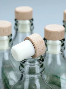 Plastic T-shaped Wine Bottle Stoppers Eco-friendly Cork Sealing Stoppers for Red Wine Beer Bottles Pest Control Kitchen Tools