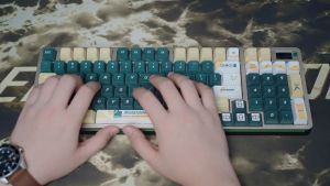 GADONX(10/35ชิ้น) GATERON Beer Tactile Switch 5 pin สวิตช์ Linear สำหรับคีย์บอร์ด Mechanical keyboard Pre lub แล้ว