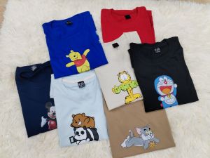 Tshirt Dewasa Borong 50 75 100 Helai S-XXL Harga Murah 100% cotton Ready Stock