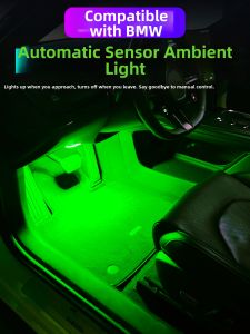 FLAME LIGHT | BMW Series Compatible Footwell Ambient Light Automatic Induction