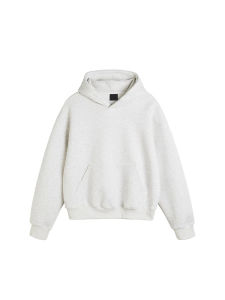 Retro American Streetwear Hoodie Mens Loose Fit Heavyweight Cotton Fleece Long Sleeve Casual Sweatshirt Autumn Winter