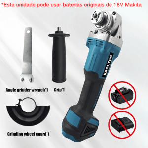 Makita | Makita DGA404 125mm/100mm Brushless Lithium Electric Angle Grinder Rechargeable Cutting Machine High Power Polishing Machine