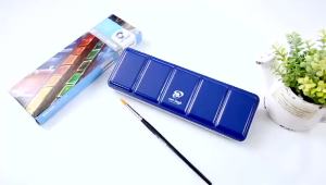 Royal Ta Van Gogh Solid Watercolor 12/15/18/24/36 Colors Professional Watercolor Paint Set Watercolor Brush Acuarela School