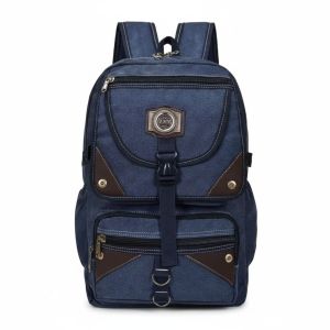 TAS RANSEL KANVAS 18 In IMPORT TAS BACKPACK CASUAL PREMIUM