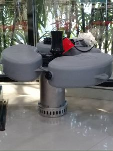 ปั้มน้ำพุแบบทุ่นลอย อาวาน่า รุ่น SL-750FRS(T) ยอดสูง 5m