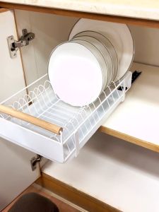 Kitchen Rack Cabinet Kitchen Basket Kitchen Dish Organizing Rack Pull Out Basket