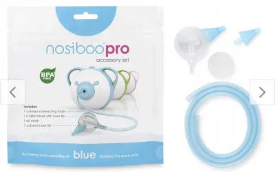 Máy hút mũi NOSIBOO PRO Đức cho bé từ sơ sinh bảo hành chính hãng màu xanh biển blue