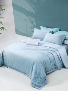 FUANNA (富安娜) | 60-Count Long-Staple Cotton 4-Piece Bedding Set
