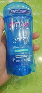 secret outlast/balancing minerals advanced complete clean Antiperspirant Deodorant/gel 73g