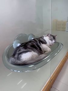 WaggyWaggy Cat Window Hammock 20kg Weight Capacity Cermin Tempat Tidur Kucing BE0009